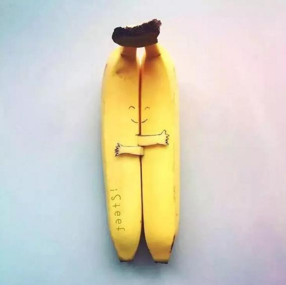 水果变身艺术品，香蕉还可以这么玩儿