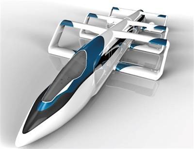 中日研发高速气动悬浮列车 时速可达400-500公里