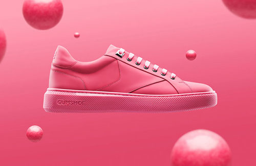 荷兰推出可以穿的口香糖球鞋 鞋底由回收的口香糖制成