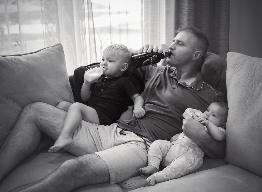 I Created Father&apos;s Day Photo Series To Show Different Types Of Dads