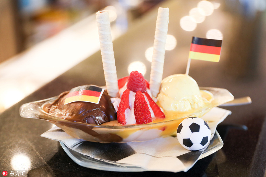 舌尖上的世界杯 这些足球主题美食你舍得吃吗？（组图）