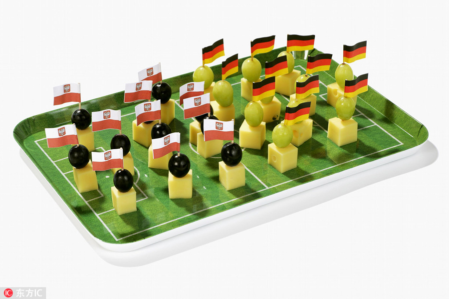 舌尖上的世界杯 这些足球主题美食你舍得吃吗？（组图）