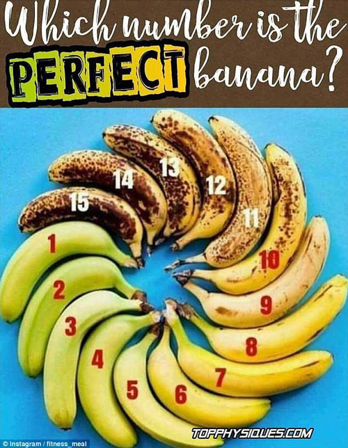 “完美香蕉”应该几分熟？网友为此展开了一场辩论