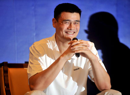 Yao Ming back to China