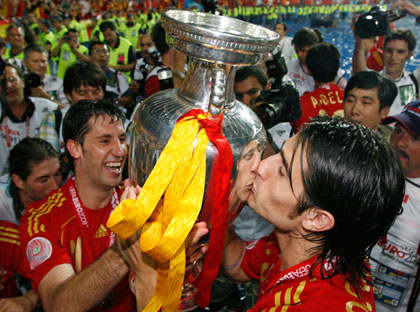 Euro 2008: Spain wins 1-0