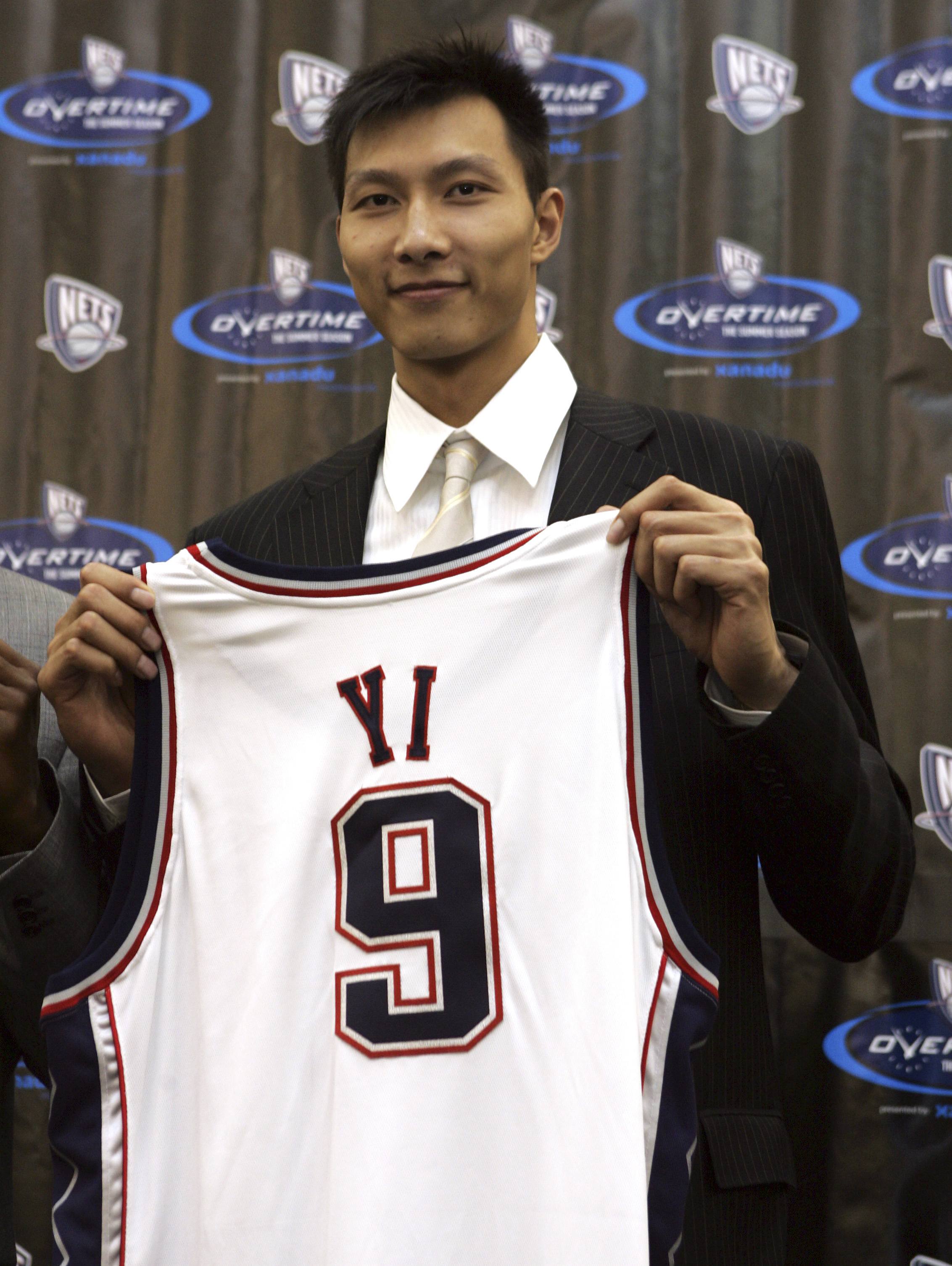 Yi joins New Jersey Nets
