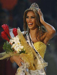 2008环球小姐花落委内瑞拉