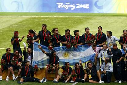 Gold again for Argentina