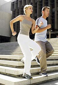 研究：上下班走楼梯有益于身体健康