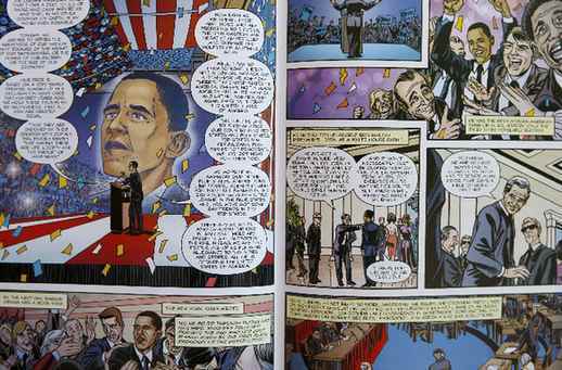 Comic books of Obama and McCain to hit market