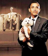 奥巴马透露“第一犬”标准 混血狗可能性大