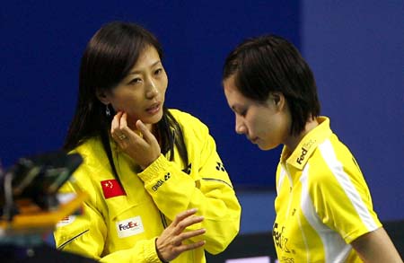 Reining Olympic champion shuttler becomes coach