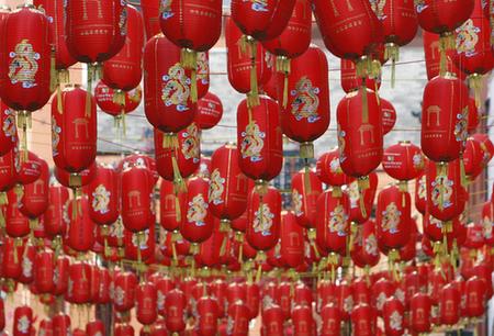 Celebrating the Chinese new year