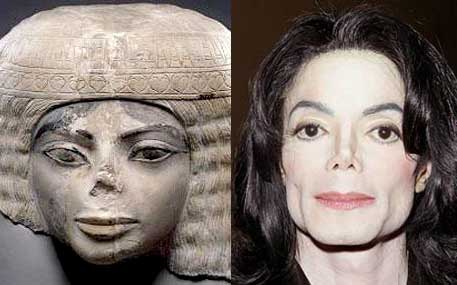 埃及雕像酷似杰克逊 粉丝蜂拥缅怀天王