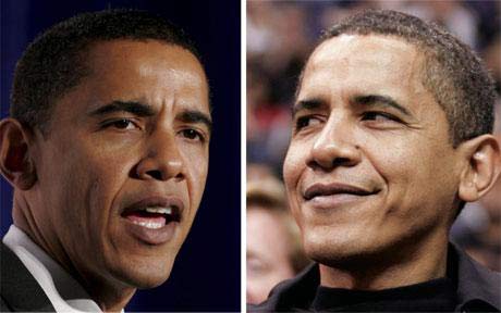 奥巴马白宫第一年：体重略降头发变白