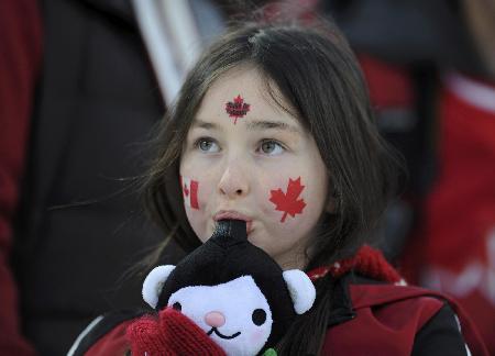 Fans at the Vancouver 2010 Winter Olympics