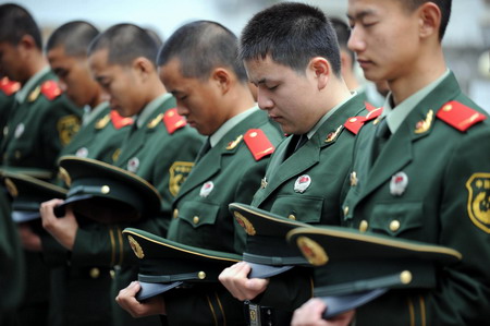Nation remembers Qinghai quake victims