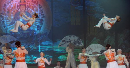 Stage show CHA performed during Expo