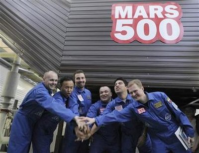 中国志愿者参加模拟火星之旅