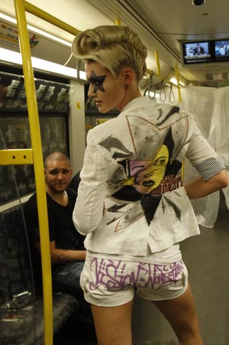 'Underground Catwalk' during Berlin Fashion Week