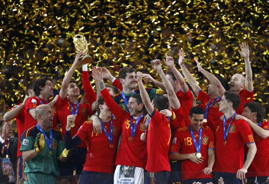 Spain win first-ever World Cup after Iniesta goal
