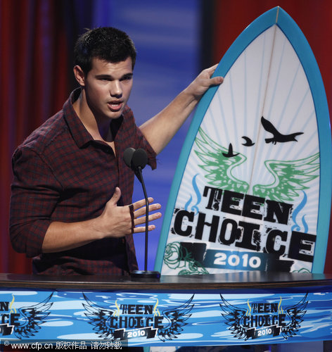Awards moment of Teen Choice 2010 Awards