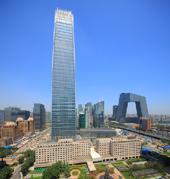Beijing's tallest skyscraper open for business
