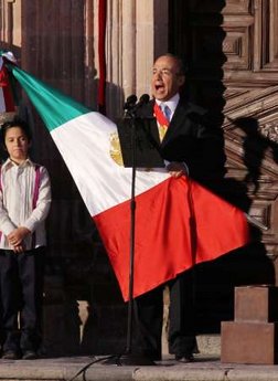 墨西哥举国欢庆独立200周年