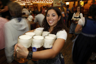 Oktoberfest, beer festival opens in Munich