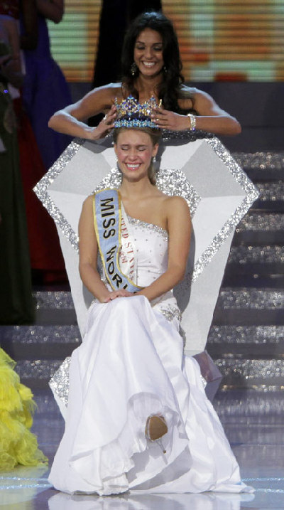 American beauty crowned Miss World 2010 in Sanya