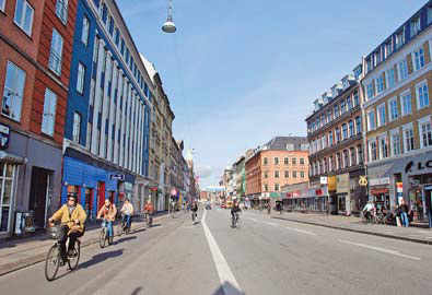 哥本哈根拟建自行车高速路