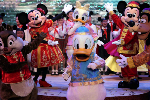 Work on Shanghai Disneyland starts