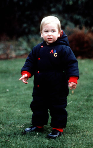 Old photos of Prince William