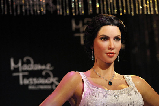 Wax figure of Kim Kardashian unveiled at Madame Tussauds museum
