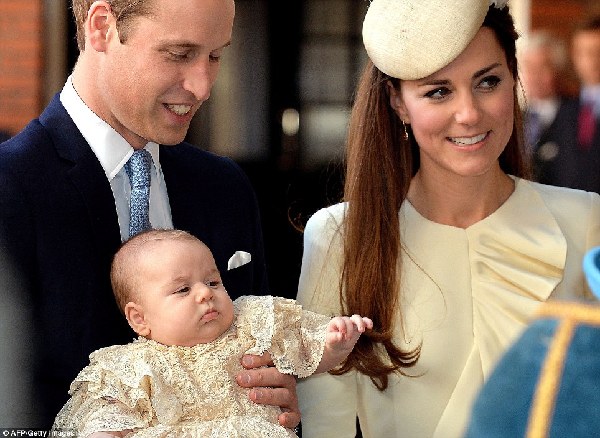 乔治王子过周岁生日 父母恳求“不要送礼”（组图）