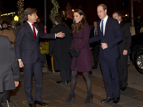 威廉王子和凯特王妃访问纽约