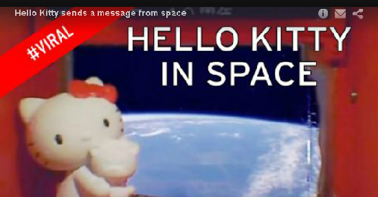 喵星人的一小步：Hello Kitty被日本科学家送入太空