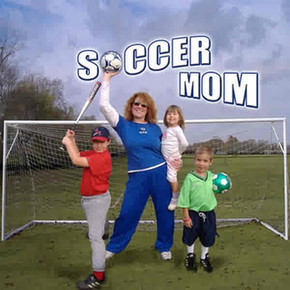 足球妈妈 soccer mom