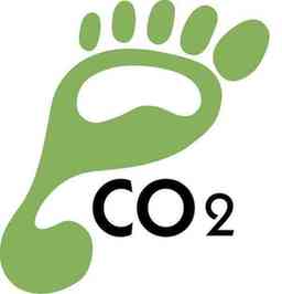 碳足迹 carbon footprint