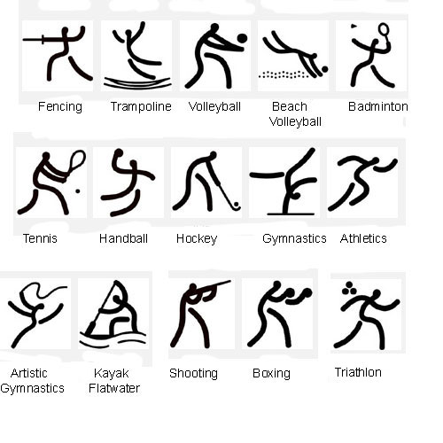 雅典奥运会项目图标图片