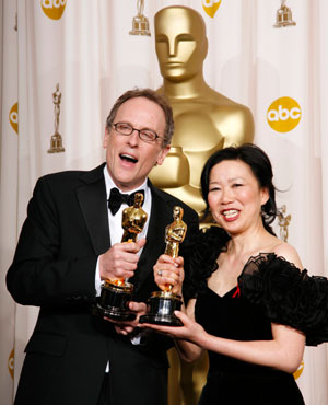 Winners of the Oscar for Best Documentary Short Subject for their work in 