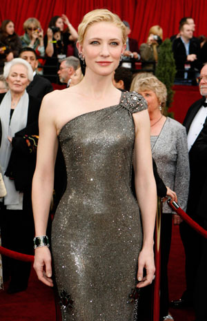 Best Supporting Actress nominee Cate Blanchett of 