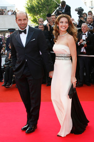 Billy Zane and Kelly Brook arrive for an evening gala screening of Chinese director Wong Kar Wai's in-competition film 