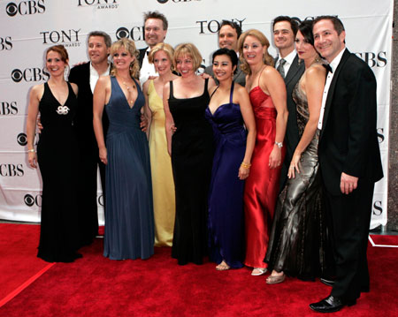 The cast of the Boradway musical 