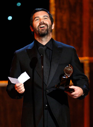 Duncan Sheik, winner of the Best Orchestrations award for 