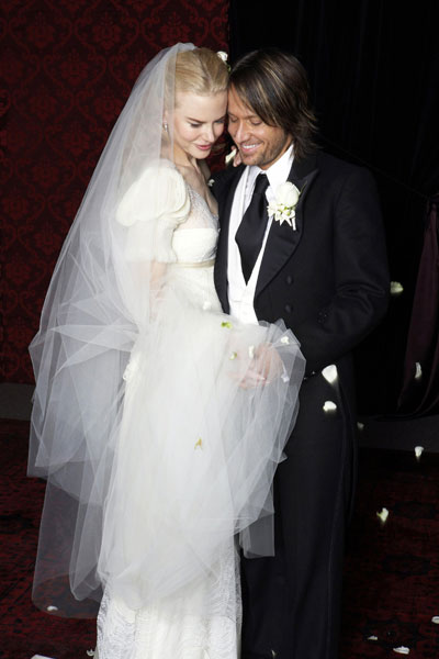 Nicole Kidman and Keith Urban's wedding ceremony