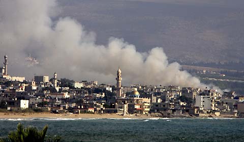 Israel continues bombardment at southern Lebanon