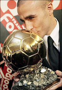卡纳瓦罗当选2006年“欧洲足球先生”