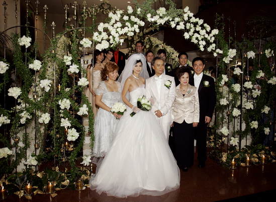 新加坡李光耀之子婚礼图片