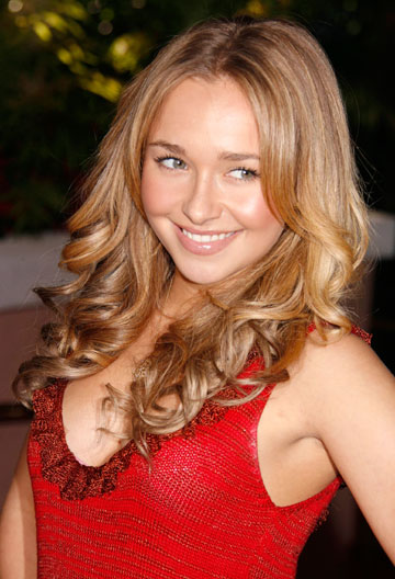 Actress Hayden Panettiere, star of the NBC network television drama series 